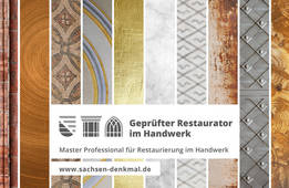 Gepr. Restaurator im Handwerk Teil 1 - Basiskurs (Metallbauer, Tischler, Zimmerer)